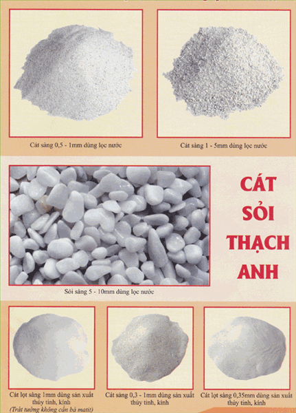 Bán cát thạch anh chất lượng nhất