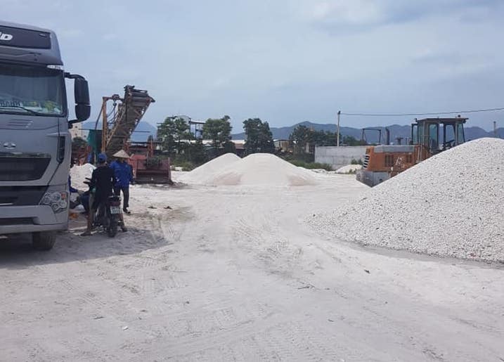 Cát thạch anh sàng tuyển theo kích cỡ 0,5-1mm