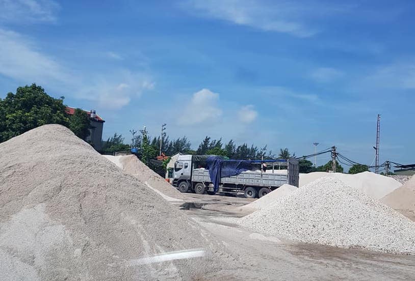 Cát thạch anh sử dụng cho nhà máy nước sạch